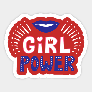 Girl power Sticker